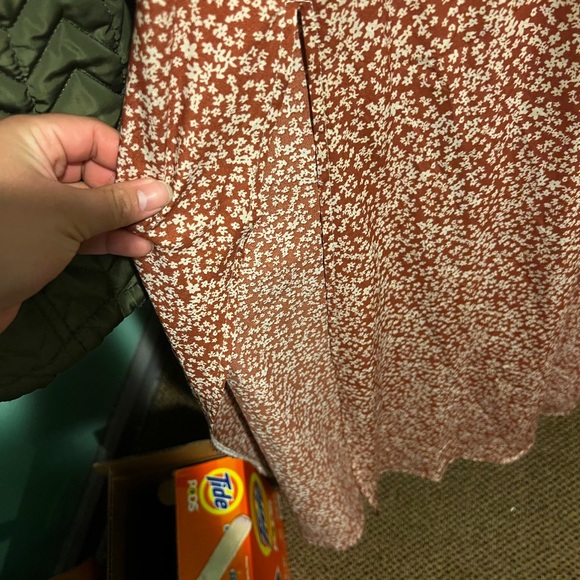 Red maxi dress - Picture 2 of 3